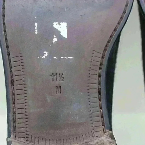 Cole Haan Venezia Style 90's Men's Black Leather Slip On Loafers Size US 11.5 M - Picture 11 of 11